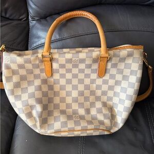 Louis Vuitton Checkered  Damier handbag.